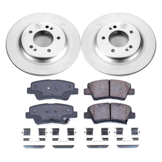 PowerStop® - Z17 Evolution Geomet® Plain Rear Brake Kit
