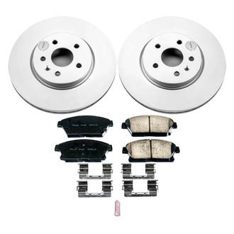 PowerStop® - Z17 Evolution Geomet® Plain Front Brake Kit