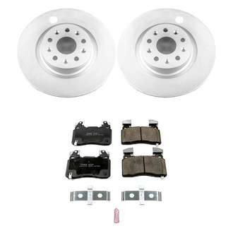 PowerStop® - Z17 Evolution Geomet® Plain Front Brake Kit