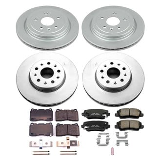 PowerStop® - Z17 Evolution Geomet® Plain Front and Rear Brake Kit