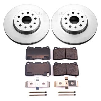 PowerStop® CRK7001 - Z17 Evolution Geomet® Plain Front Brake Kit