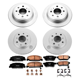 PowerStop® - Z17 Evolution Geomet® Plain Brake Kit