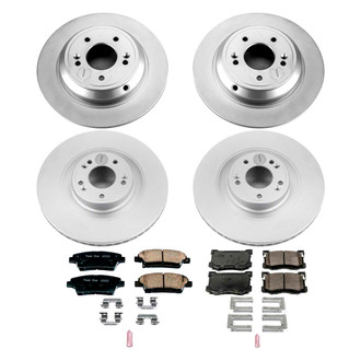 PowerStop® - Evolution Geomet® Z17 Plain Brake Kit
