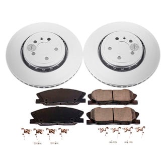 PowerStop® - Z17 Evolution Geomet® Plain Front Brake Kit