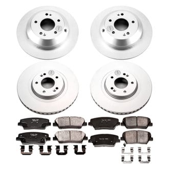 PowerStop® - Evolution Geomet® Z17 Plain Brake Kit