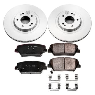 PowerStop® - Z17 Evolution Geomet® Plain Front Brake Kit