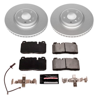 PowerStop® - Z17 Evolution Geomet® Plain Front Brake Kit