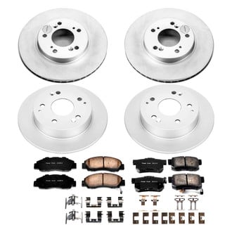 PowerStop® - Z17 Evolution Geomet® Plain Front and Rear Brake Kit