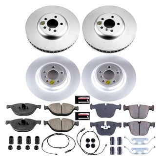 PowerStop® - Z17 Evolution Geomet® Plain Front and Rear Brake Kit