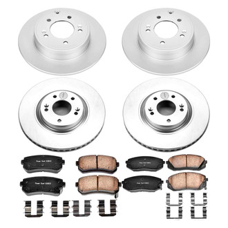 PowerStop® - Evolution Geomet® Z17 Plain Brake Kit