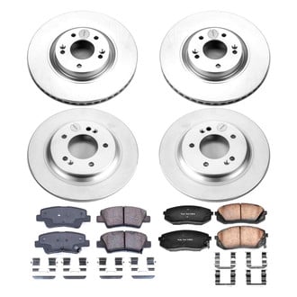PowerStop® - Z17 Evolution Geomet® Plain Front and Rear Brake Kit