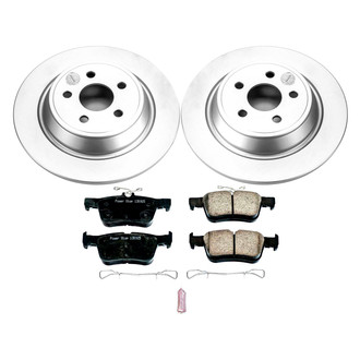 PowerStop® - Z17 Evolution Geomet® Plain Rear Brake Kit