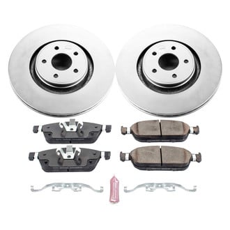 PowerStop® - Z17 Evolution Geomet® Plain Front Brake Kit