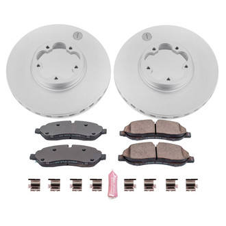 PowerStop® - Z17 Evolution Geomet® Plain Front Brake Kit