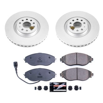 PowerStop® - Z17 Evolution Geomet® Plain Front Brake Kit
