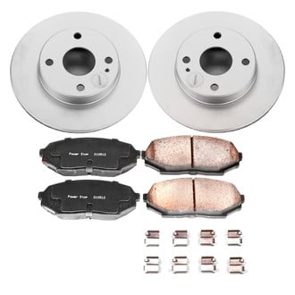 PowerStop® - Z17 Evolution Geomet® Plain Front Brake Kit