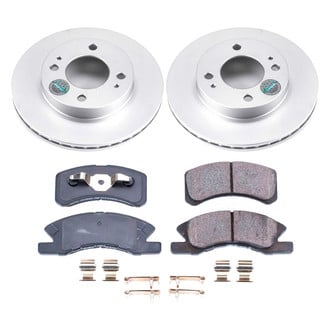 PowerStop® - Z17 Evolution Geomet® Plain Front Brake Kit