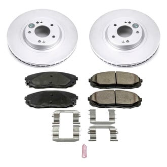 PowerStop® - Z17 Evolution Geomet® Plain Front Brake Kit