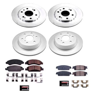 PowerStop® - Z17 Evolution Geomet® Plain Front and Rear Brake Kit