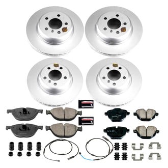 PowerStop® - Z17 Evolution Geomet® Plain Front and Rear Brake Kit