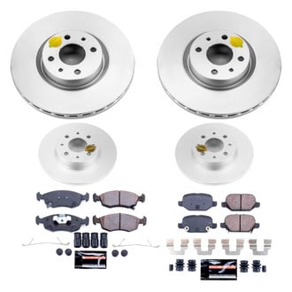 PowerStop® - Z17 Evolution Geomet® Plain Front and Rear Brake Kit