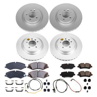 PowerStop® - Z17 Evolution Geomet® Plain Front and Rear Brake Kit