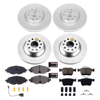 PowerStop® - Z17 Evolution Geomet® Plain Brake Kit