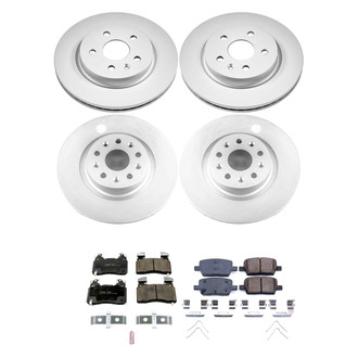 PowerStop® - Z17 Evolution Geomet® Plain Brake Kit