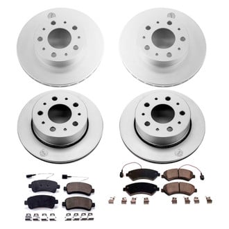 PowerStop® - Z17 Evolution Geomet® Plain Brake Kit