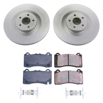 PowerStop® - Z17 Evolution Geomet® Plain Front Brake Kit