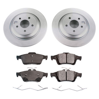 PowerStop® - Z17 Evolution Geomet® Plain Rear Brake Kit