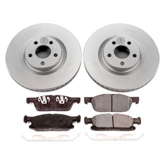 PowerStop® - Z17 Evolution Geomet® Plain Front Brake Kit