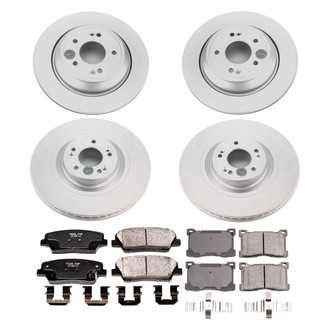 PowerStop® - Evolution Geomet® Z17 Plain Brake Kit