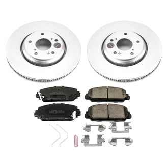 PowerStop® - Z17 Evolution Geomet® Plain Front Brake Kit