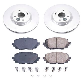 PowerStop® - Z17 Evolution Geomet® Plain Front Brake Kit