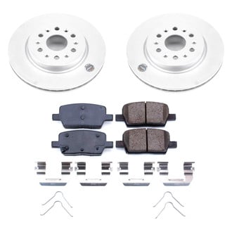 PowerStop® - Z17 Evolution Geomet® Plain Rear Brake Kit