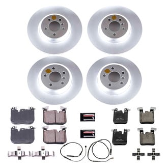 PowerStop® - Z17 Evolution Geomet® Plain Front and Rear Brake Kit