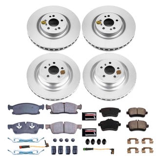 PowerStop® - Evolution Geomet® Z17 Plain Brake Kit