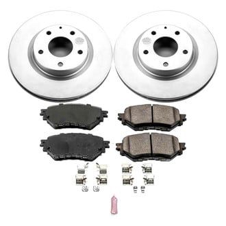PowerStop® - Z17 Evolution Geomet® Plain Front Brake Kit