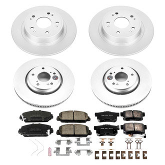 PowerStop® - Evolution Geomet® Z17 Plain Brake Kit