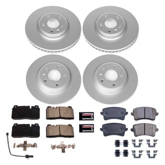 PowerStop® - Z17 Evolution Geomet® Plain Front and Rear Brake Kit