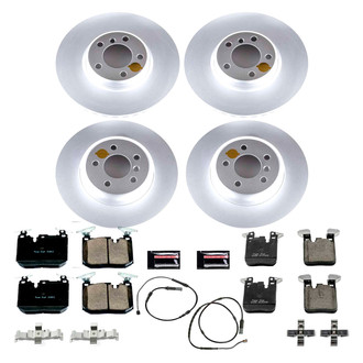 PowerStop® - Z17 Evolution Geomet® Plain Front and Rear Brake Kit