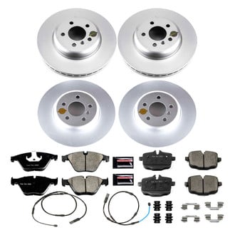 PowerStop® - Z17 Evolution Geomet® Plain Front and Rear Brake Kit