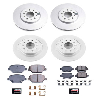PowerStop® - Evolution Geomet® Z17 Plain Brake Kit