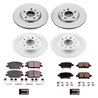 PowerStop® - Evolution Geomet® Z17 Plain Brake Kit