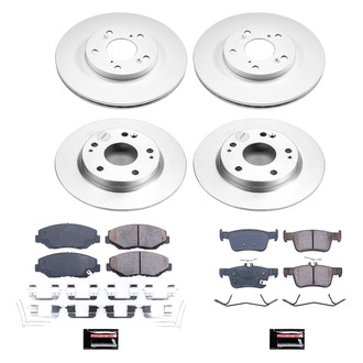 PowerStop® - Z17 Evolution Geomet® Plain Brake Kit