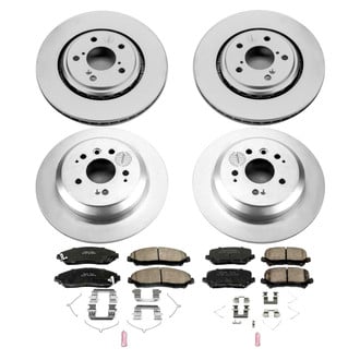 PowerStop® - Evolution Geomet® Z17 Plain Brake Kit