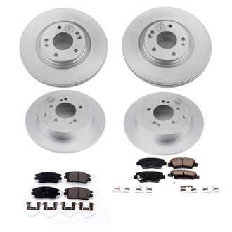 PowerStop® - Evolution Geomet® Z17 Plain Brake Kit