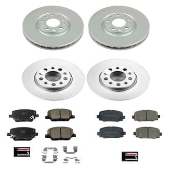 PowerStop® - Z17 Evolution Geomet® Plain Brake Kit