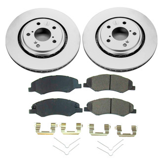PowerStop® - Z17 Evolution Geomet® Plain Front Brake Kit